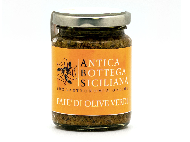 Patè di olive verdi siciliane - 90 g