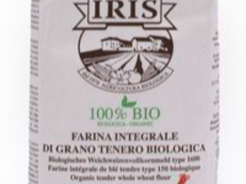Farina  g. tenero integrale bio IRIS 1 kg