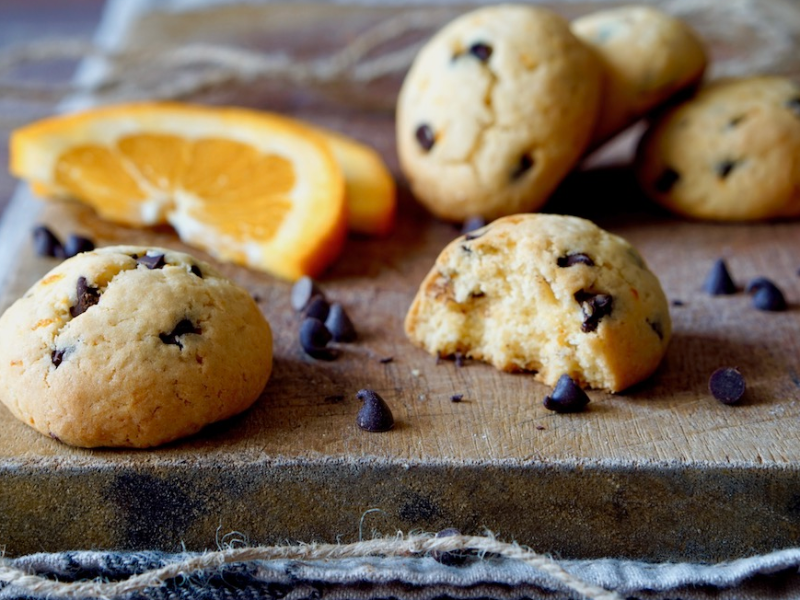 Biscotti ARANCIA e CIOCCOLATO BIO