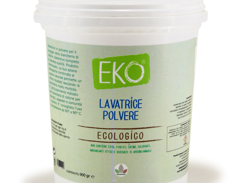 LAVATRICE IN POLVERE ECOLOGICO