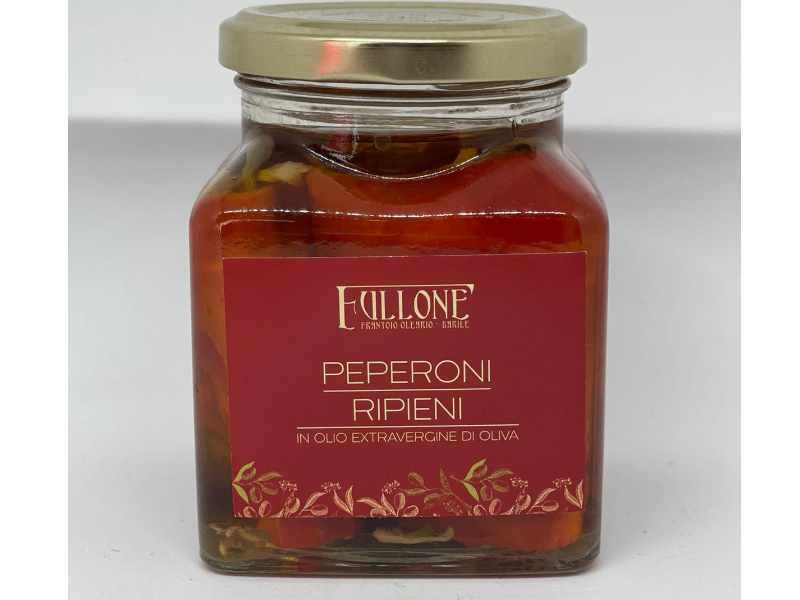 Peperoni ripieni In olio extravergine di oliva Fullone