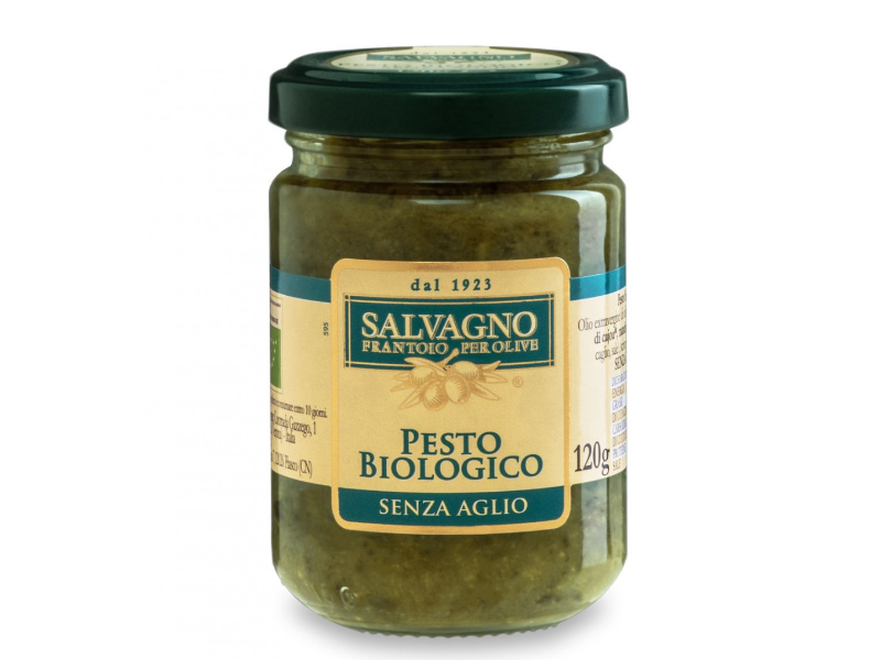 PESTO BIOLOGICO SENZA AGLIO - VASETTO GR. 120