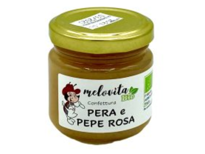 <confettura PERA e PEPE ROSA