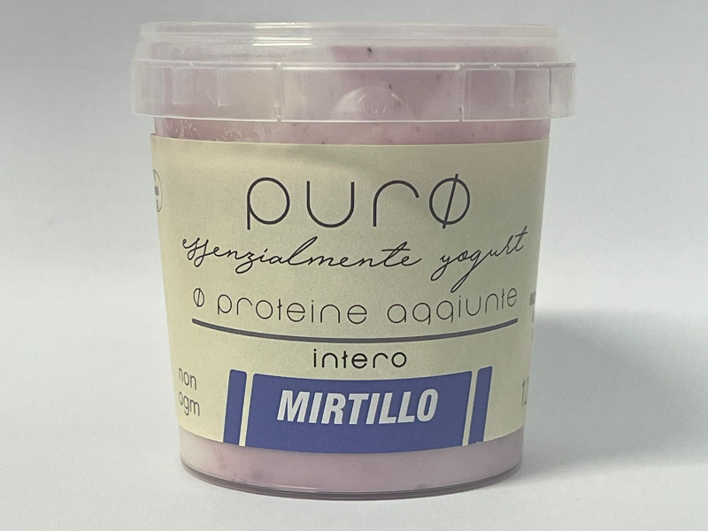 yogurt coagulo ROTTO - MIRTILLO (conf. PLASTICA)