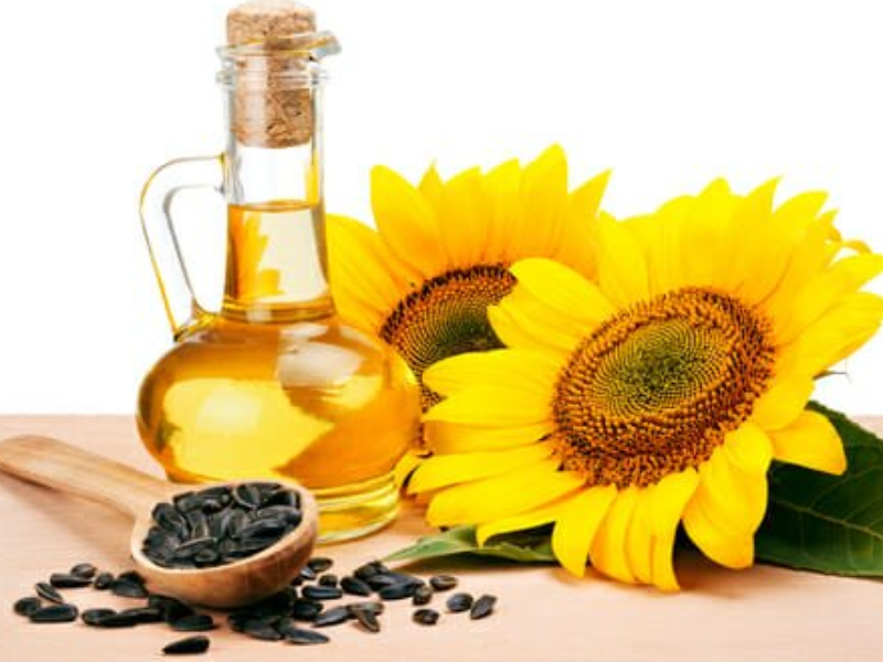 Olio di Girasole e semi di lino spremuto a freddo