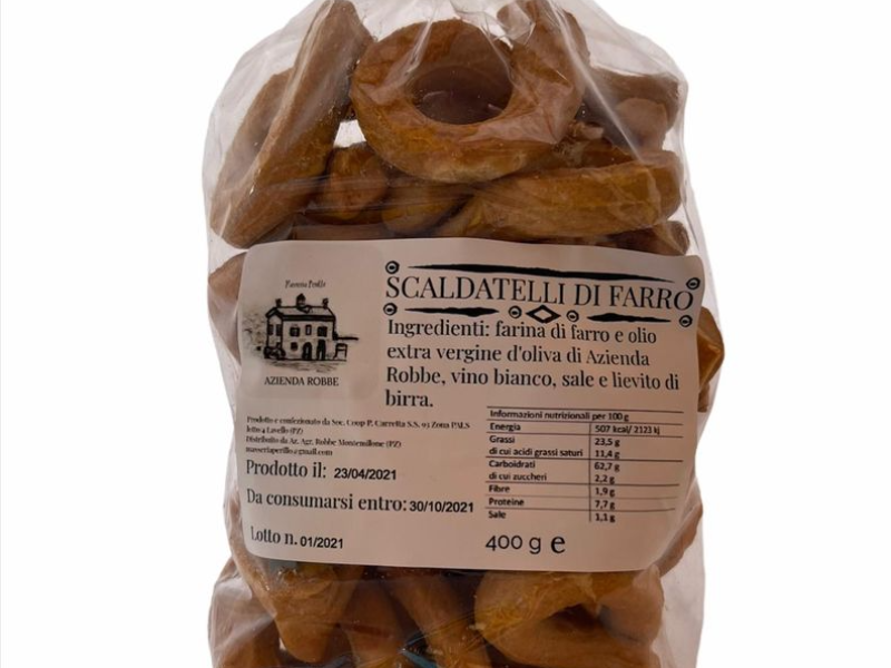 SCALDATELLI CON O SENZA SEMI DI FINOCCHIO 400 g