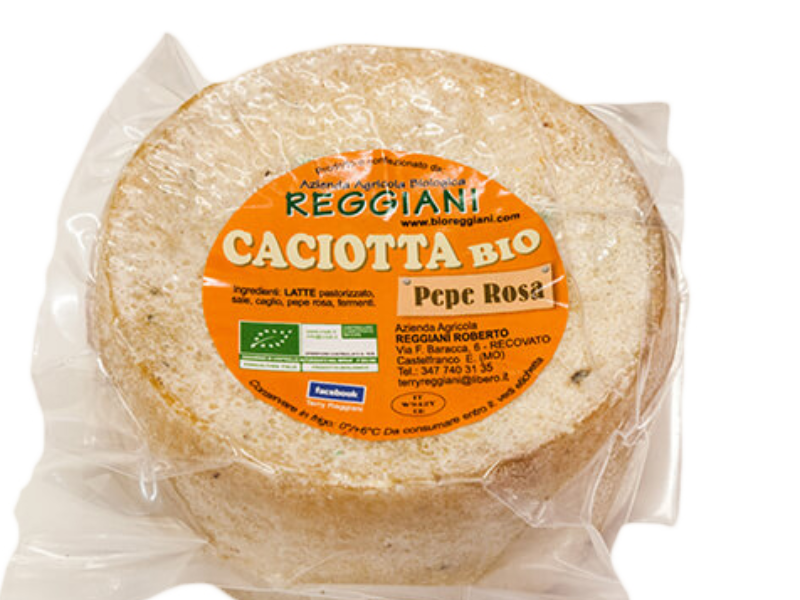 Caciotta al PEPE ROSA