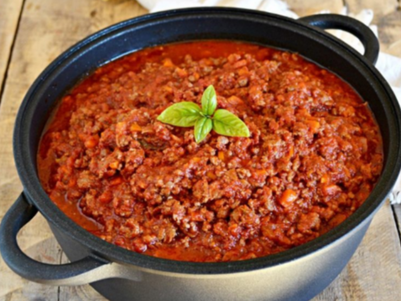 Ragù di carne cotto nel forno a legna 250 g