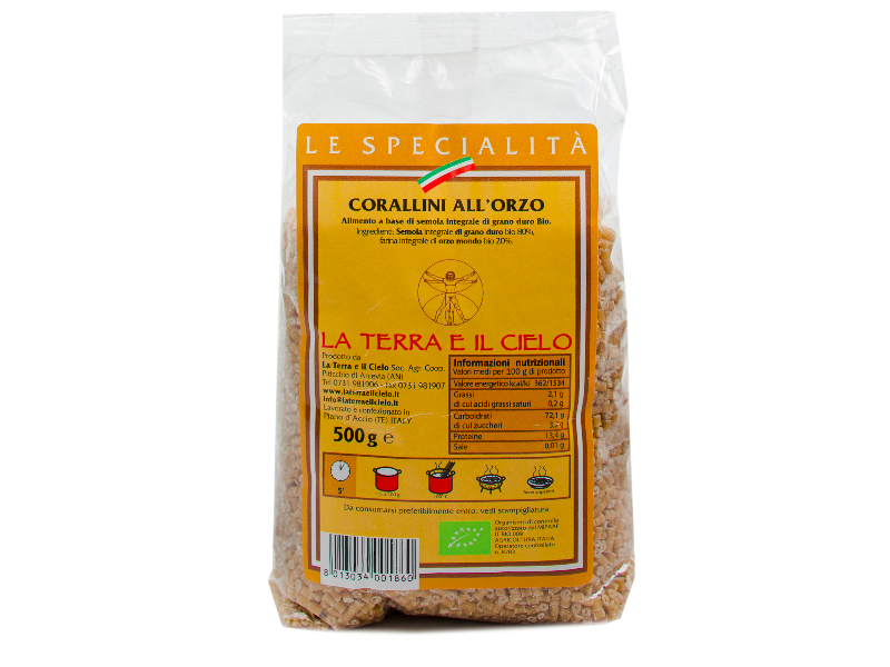 CORALLINI ALL'ORZO GR. 500