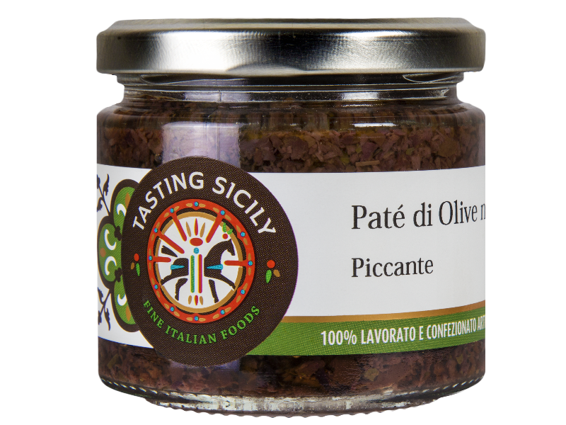 Paté di Olive Nere Piccante