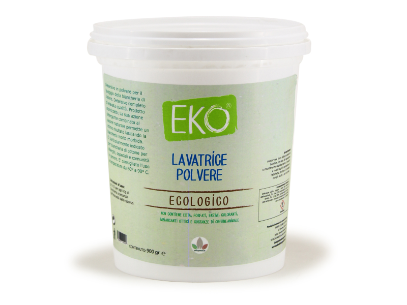 Eko detersivo polvere lavatrice ecologico 900gr