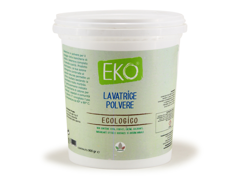 Eko detersivo polvere lavatrice ecologico 900gr Fornito da TUTO CHIMICA snc  di Guglielmini Vittorio & c