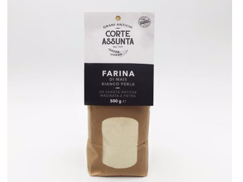 Farina di Mais Bianco Perla