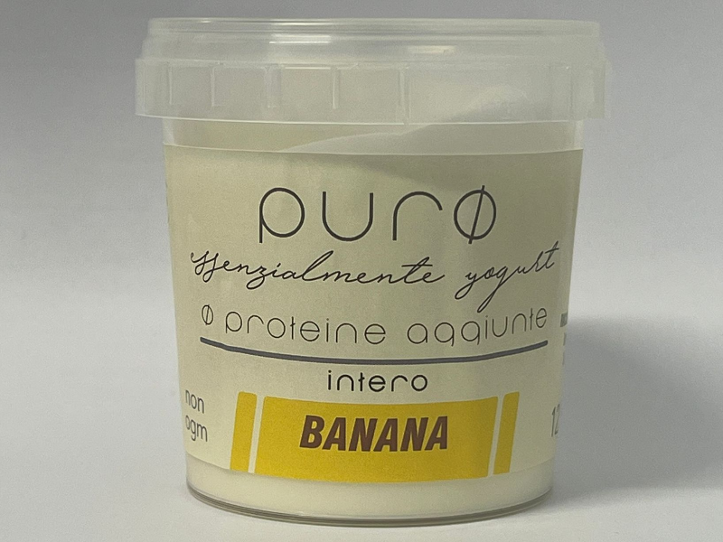 yogurt coagulo ROTTO - BANANA (conf. PLASTICA)