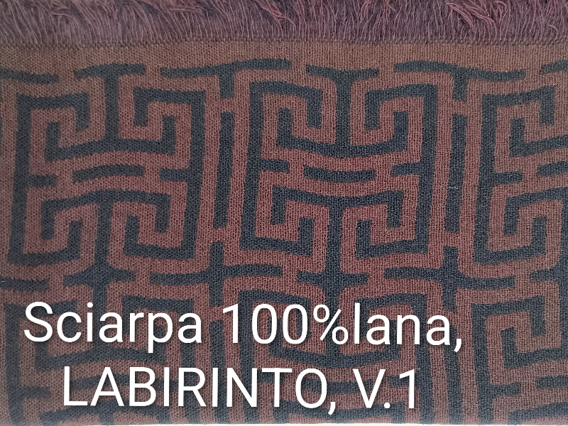 Sciarpa LABIRINTO V.1 Sciarpa LABIRINTO V.1