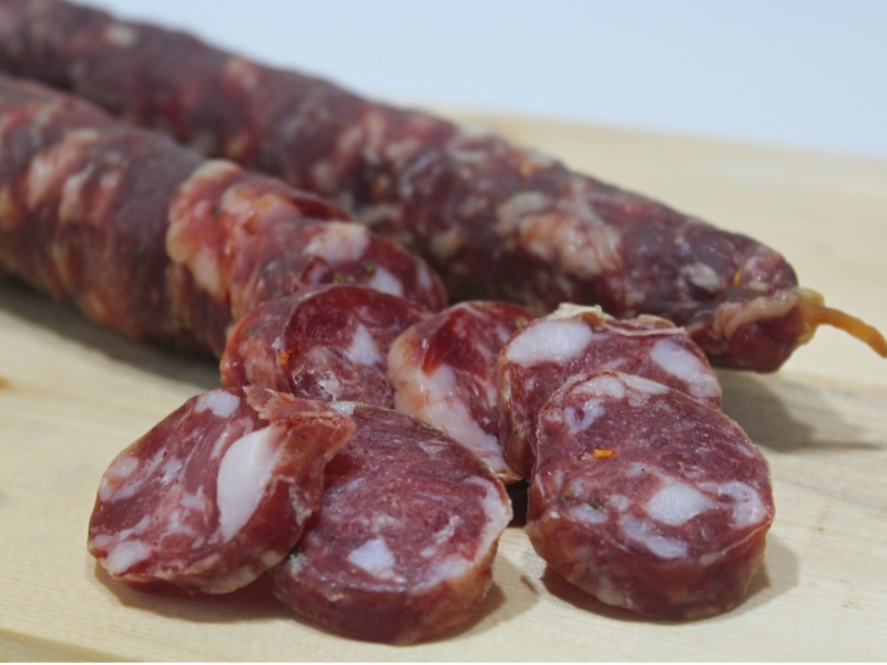 Salsiccia secca di suino