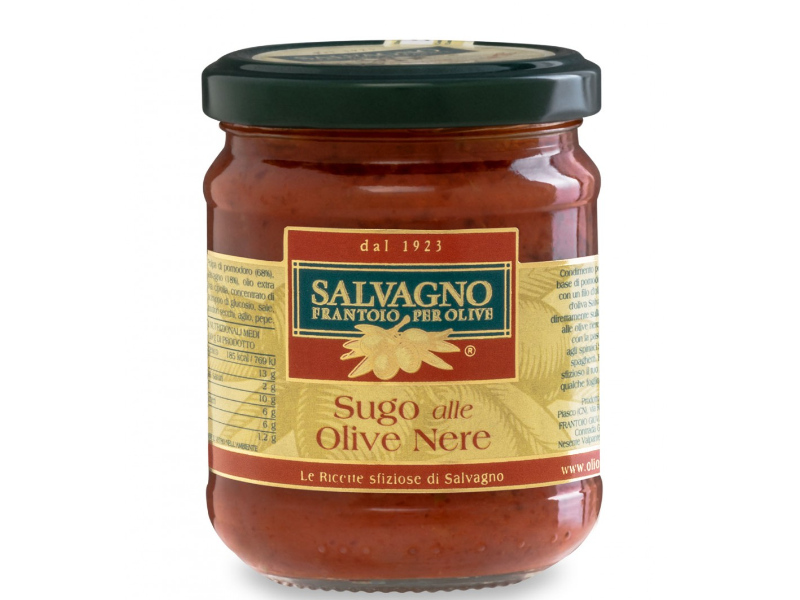 SUGO ALLE OLIVE NERE - VASETTO GR. 180