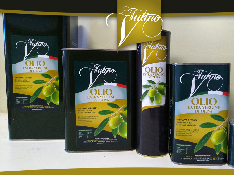 Olio E.V.O.  100%italiano Estratto a Freddo