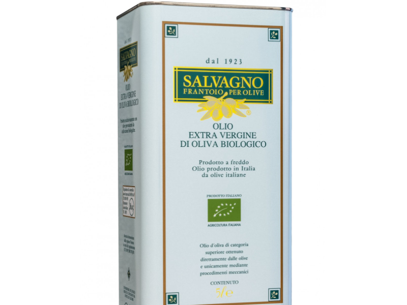 OLIO EXTRAVERGINE D'OLIVA BIOLOGICO-LATTINA 5L