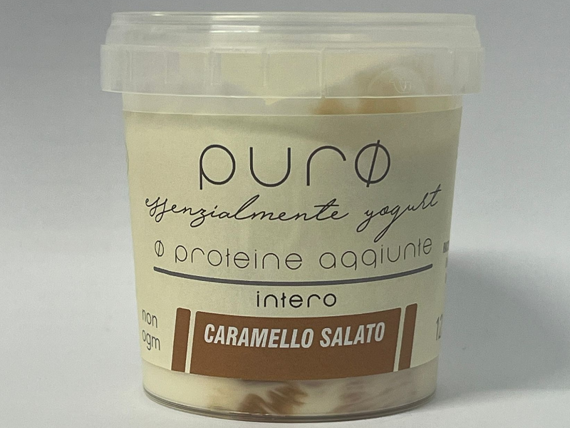 yogurt coagulo rotto caramello salato