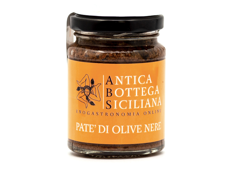 Patè di olive nere siciliane - 90 g