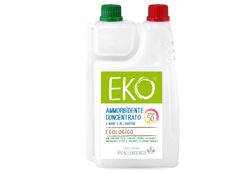 Eko ammorbidente SENZA PROFUMO ecologico liquido