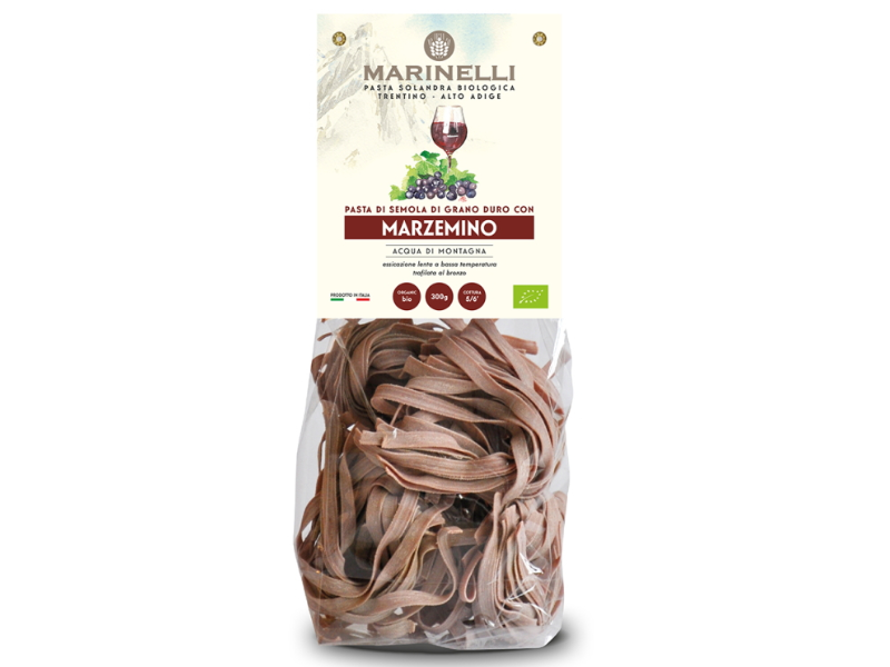 Tagliatelle BIO con Marzemino - Pastificio Marinelli