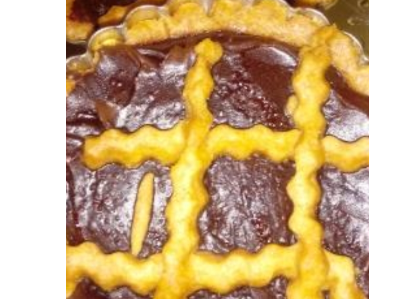 CROSTATINA ALLA CREMA DI CACAO E NOCCIOLE 250 g