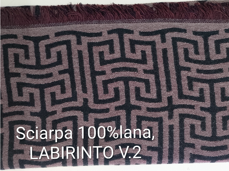 Sciarpa LABIRINTO V.2 Sciarpa LABIRINTO V.2
