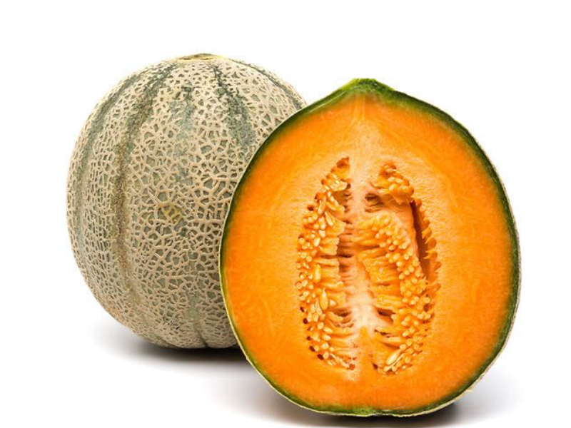 melone retato a pasta arancione