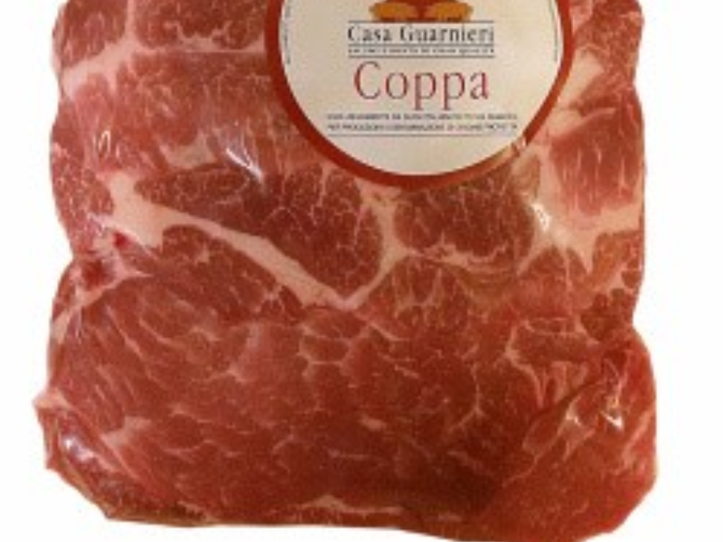 Coppa fresca a fette