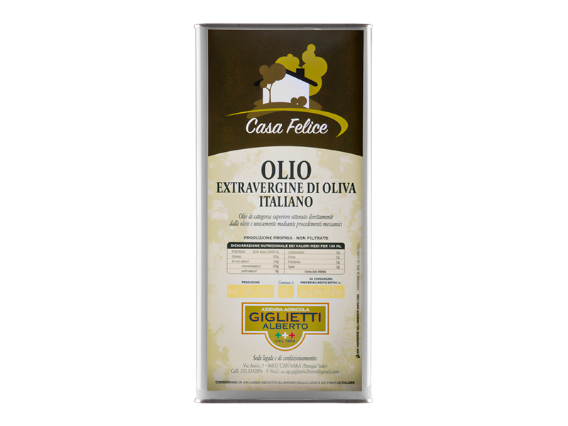Olio Extravergine di Oliva Italiano
