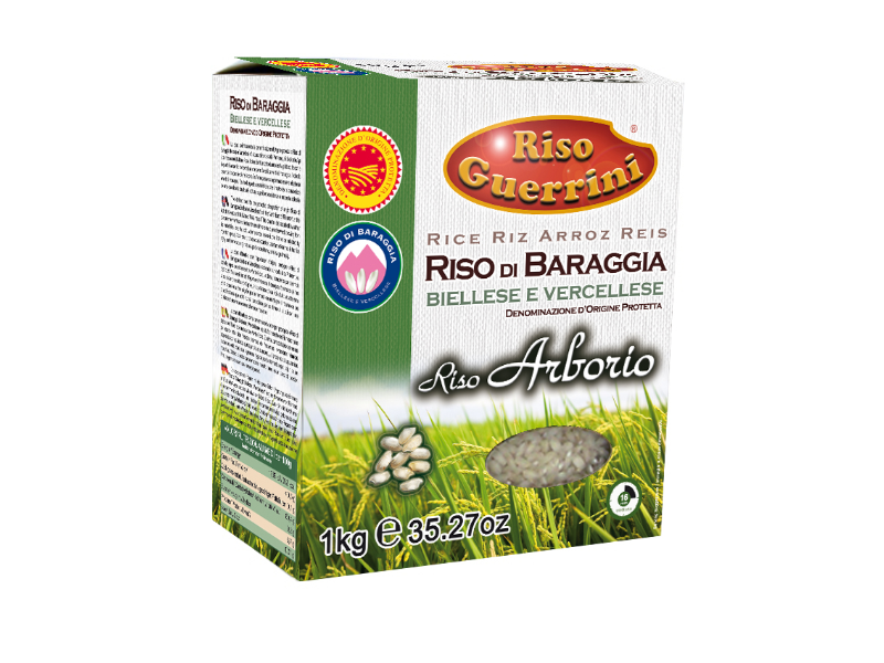 Riso Arborio Dop di Baraggia 1kg sottovuoto