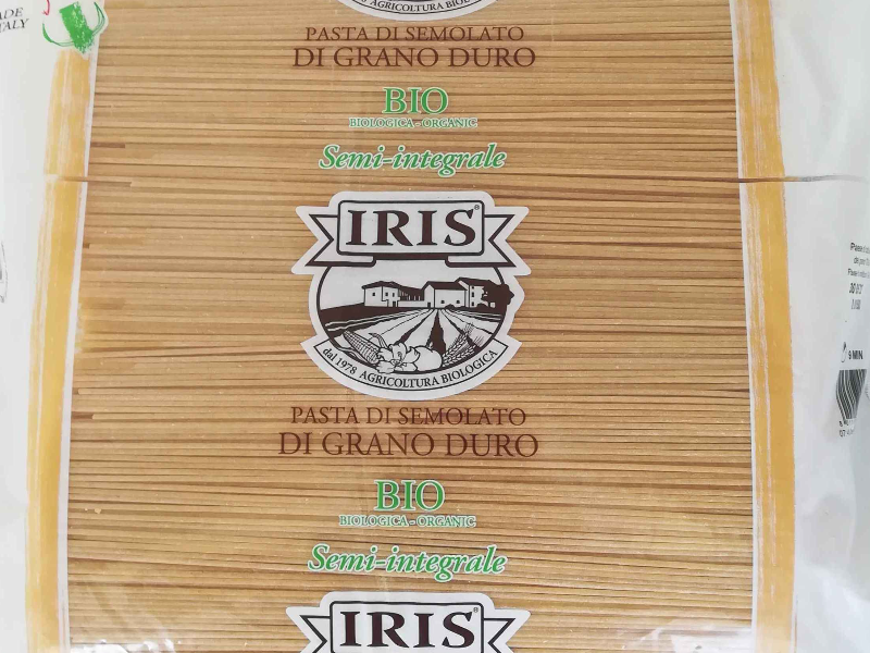 Spaghetti semi integrale bio IRIS 5 kg