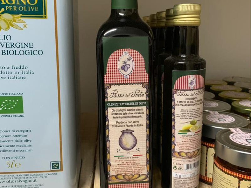 OLIO EXTRA VERGINE D'OLIVA DELICATO