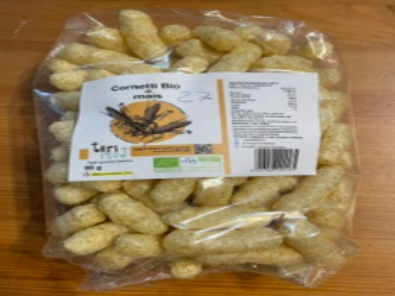 CORNETTI DI MAIS BIO CORNETTI DI MAIS BIO