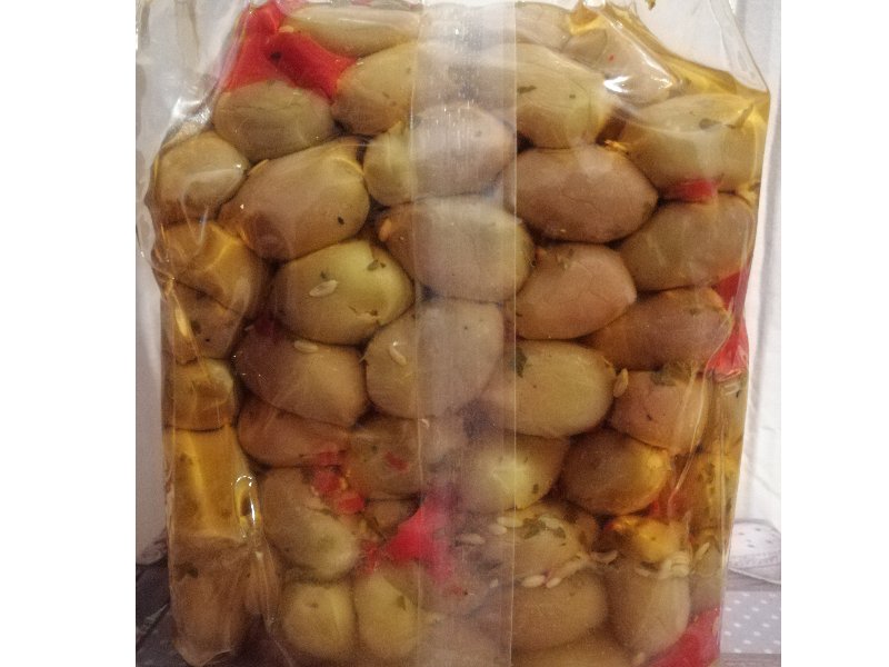 Olive schiacciate condite 1 kg