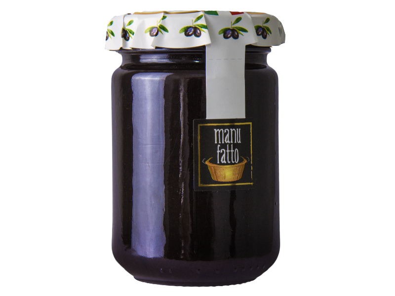 Confettura extra di olive nere 160g