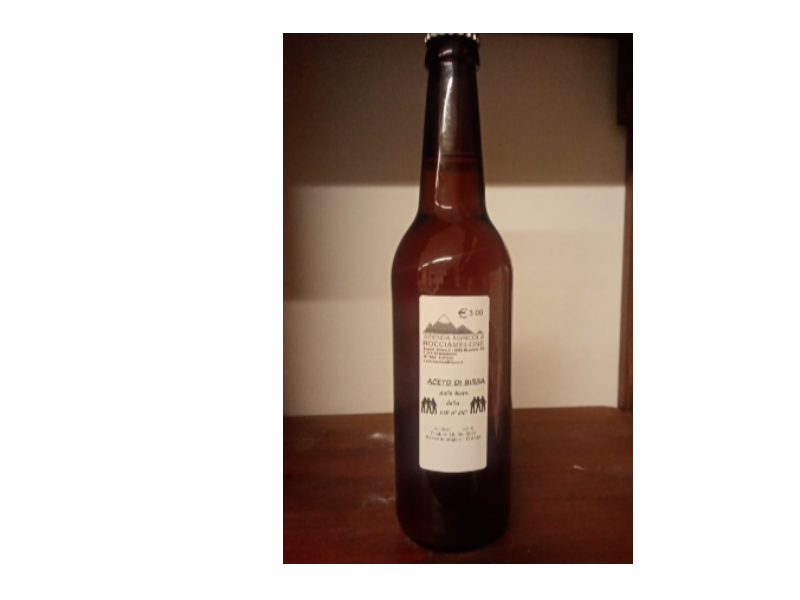 Aceto di Birra 500 ml - Az. Ag. ROCCIAMELONE