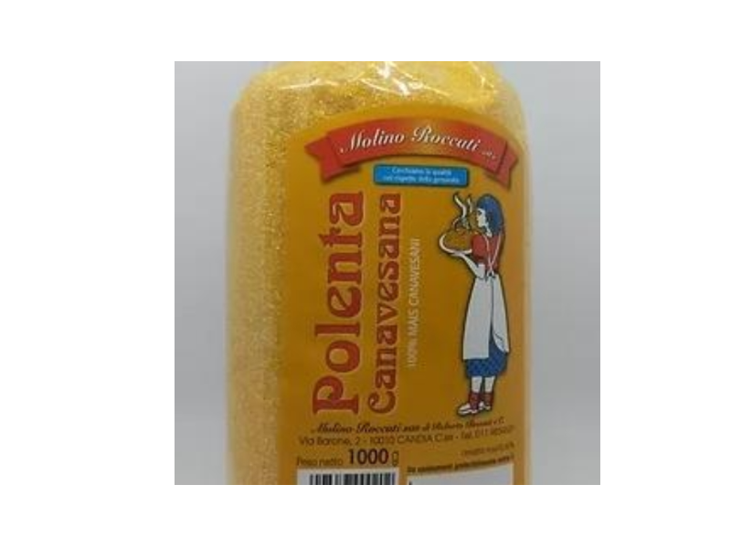 Farina di Mais Polenta Canavesana 1 kg MOLINO ROCCATI