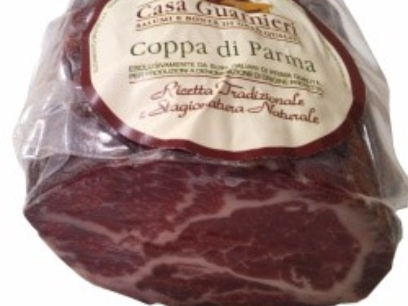 Coppa di Parma in trancio