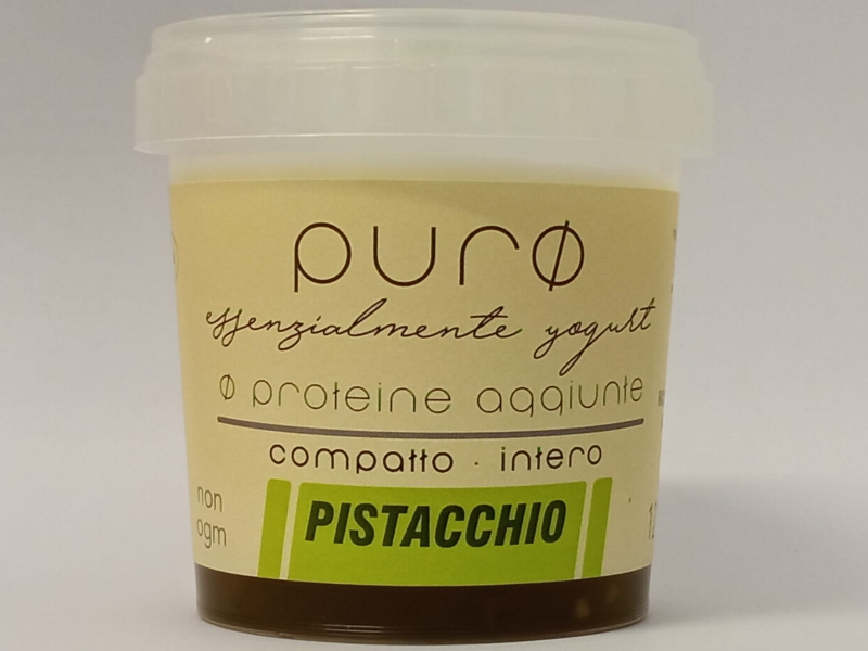 yogurt coagulo intero pistacchio