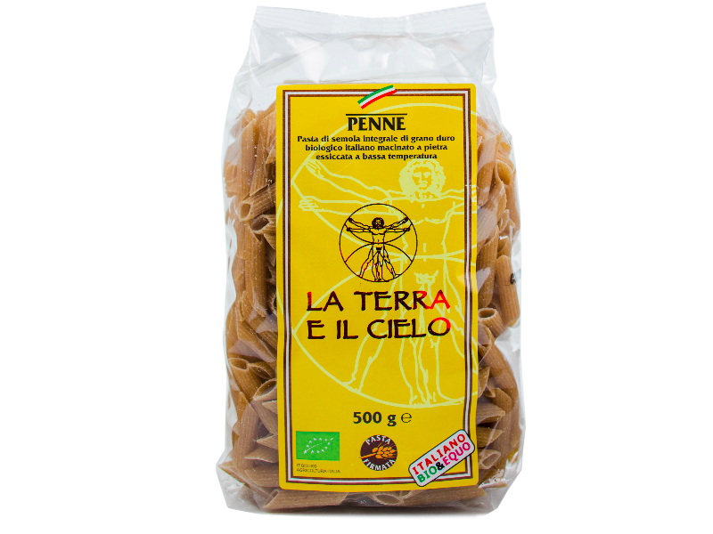 PENNE INTEGRALI DI GRANO DURO GR 500