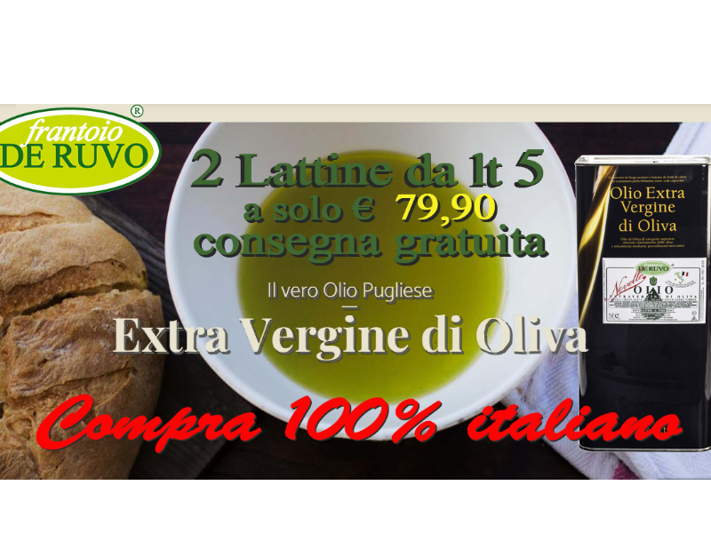 PROMO 2 lattine da 5lt