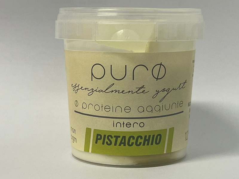 yogurt coagulo rotto pistacchio